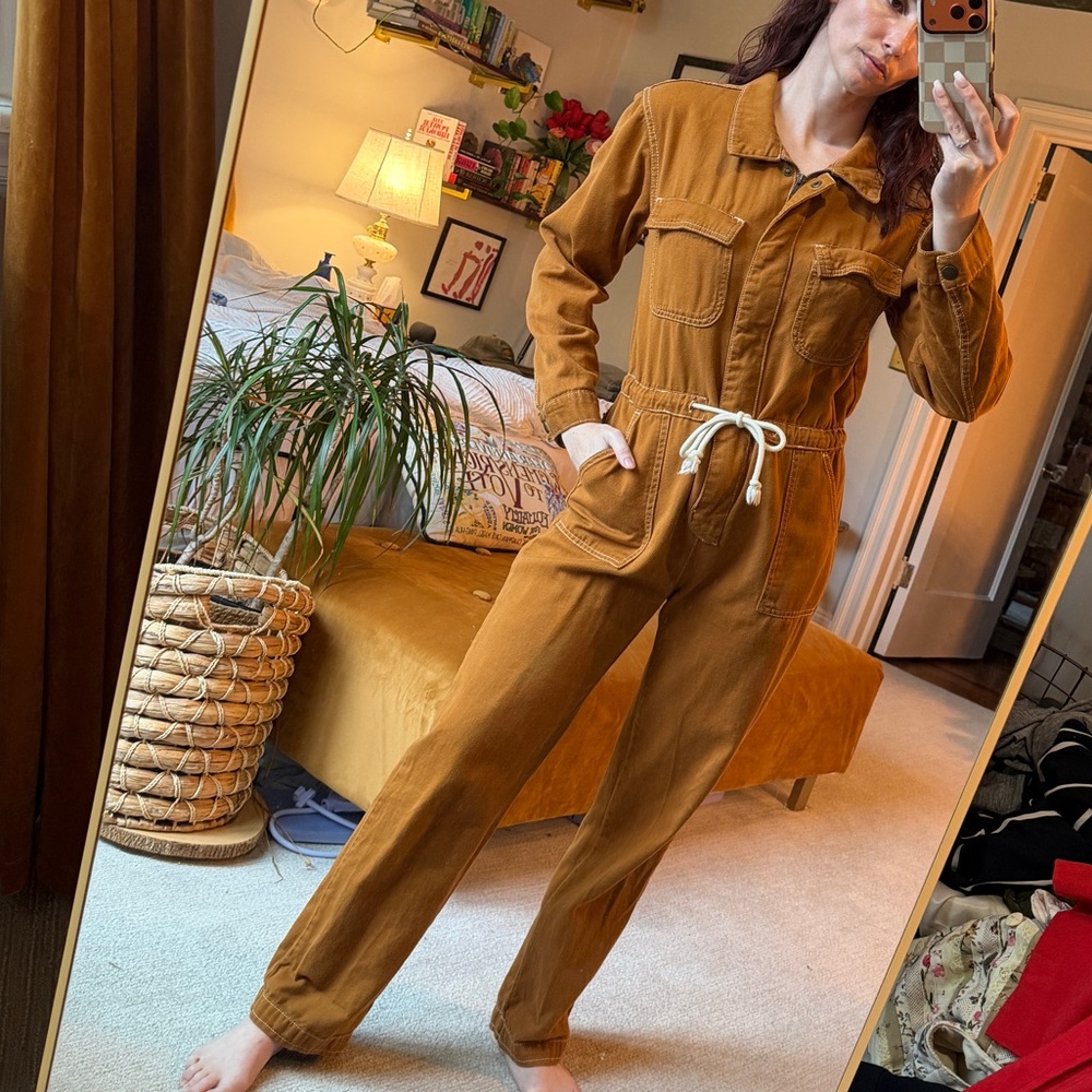 A&F utility jumpsuit